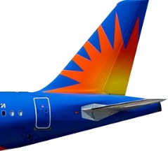 Allegiant airplane